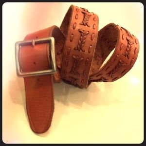 Vintage Leather Belt